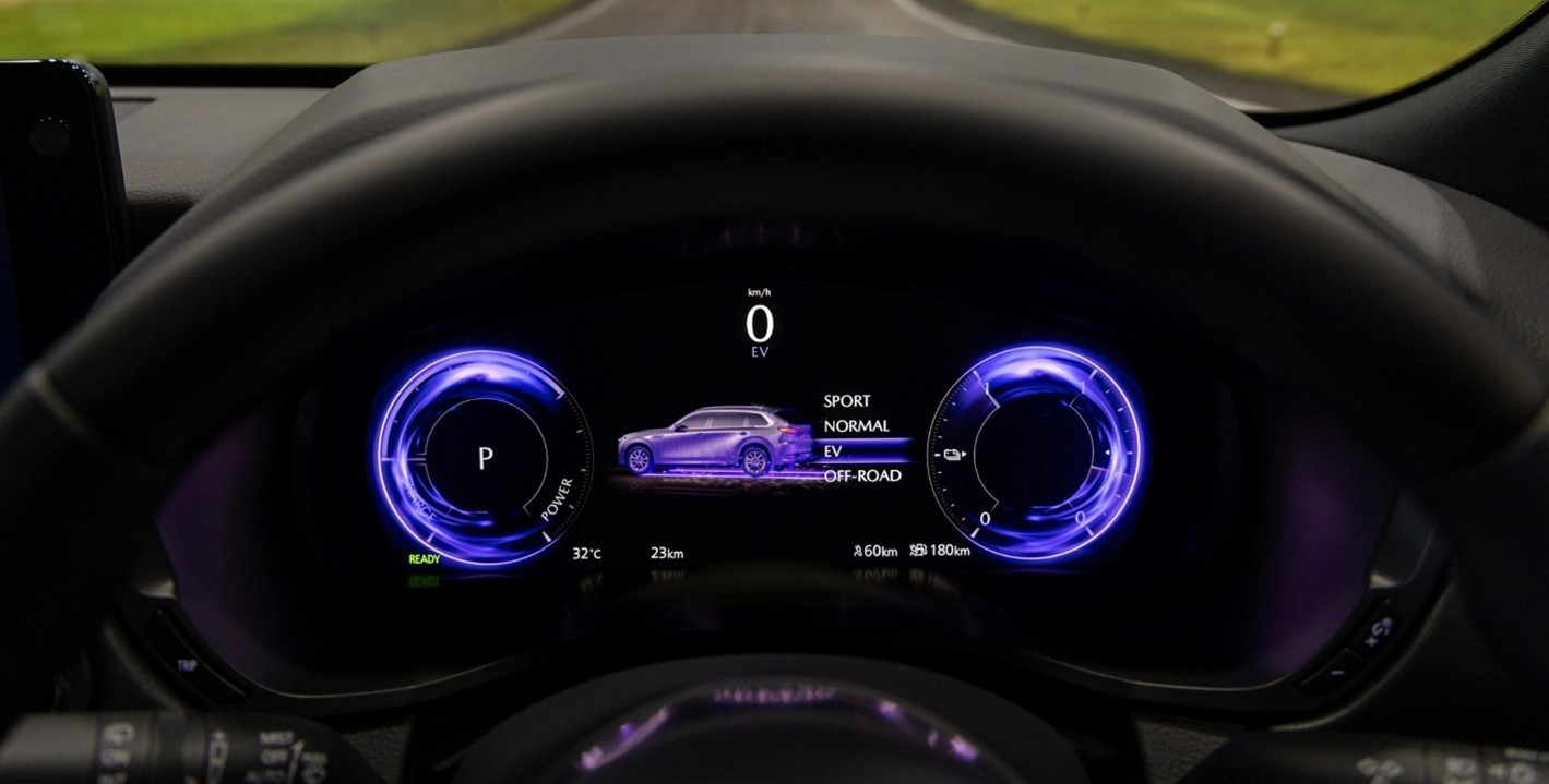 A steering wheel and dashboard of a car

Description automatically generated