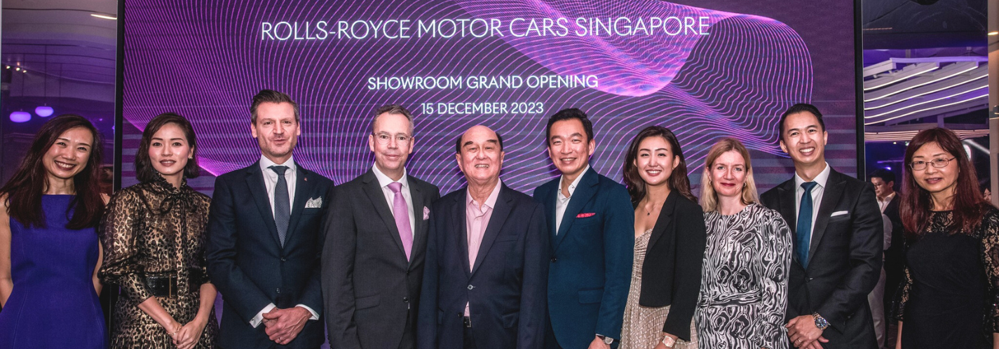 Rolls-Royce Motor Cars Singapore Grand Opening