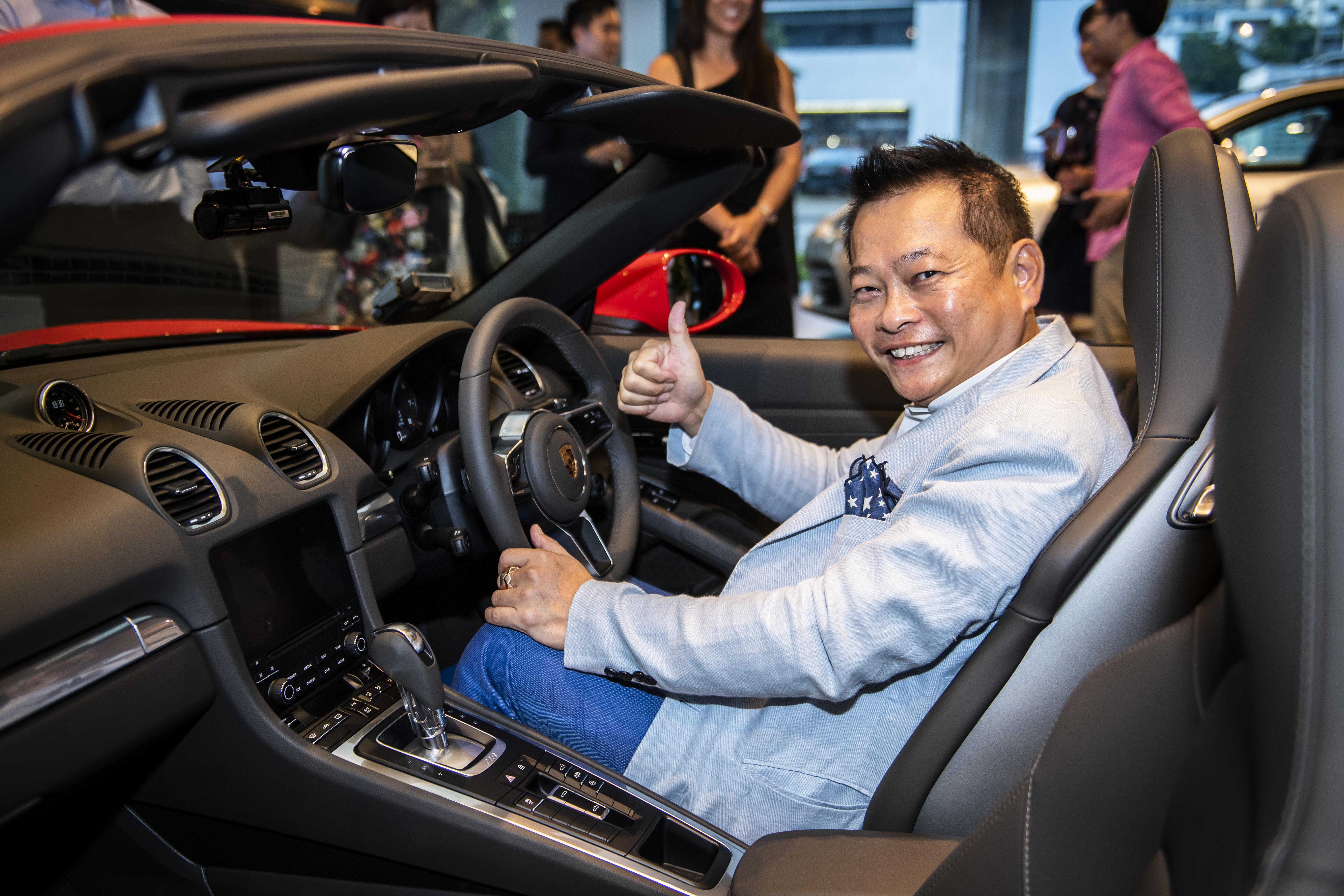 Mr Joe Goh, the proud owner of the 6,000th Porsche car in Singapore (2)