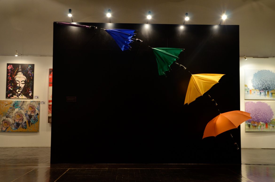 The Umbrellas of Bespoke”- an exclusive artwork on display